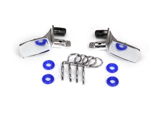 Traxxas Chrome Side Mirrors /w Hardware (L&R) TRA8133