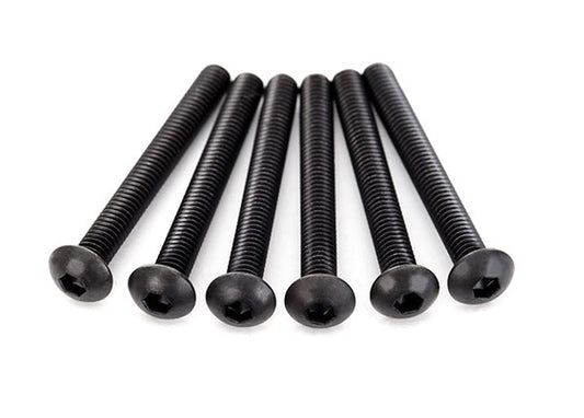 Traxxas Button-head Machine Screws 4x30mm (6) TRA2598X