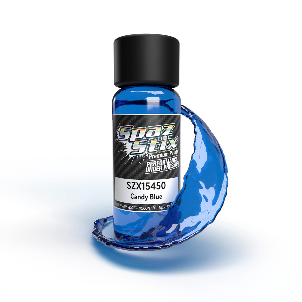 Spaz Stix Candy Blue Airbrush Paint 2OZ SZX15450