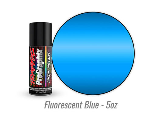 Traxxas Fluorescent Blue Prographix Spray Paint (5oz) TRA5064