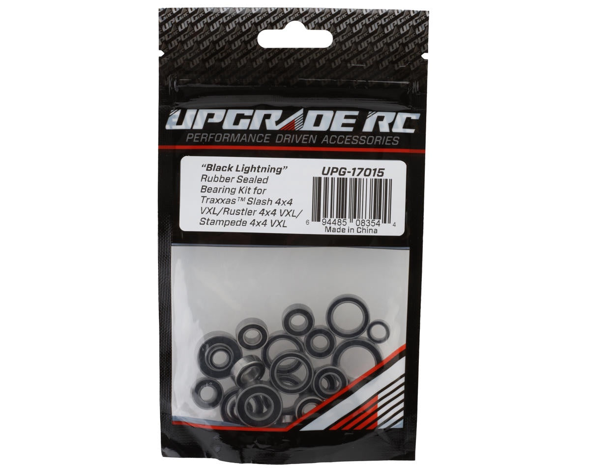 Upgrade RC "Black Lightning" Rubber Sealed Bearing Kit UPG-17015
