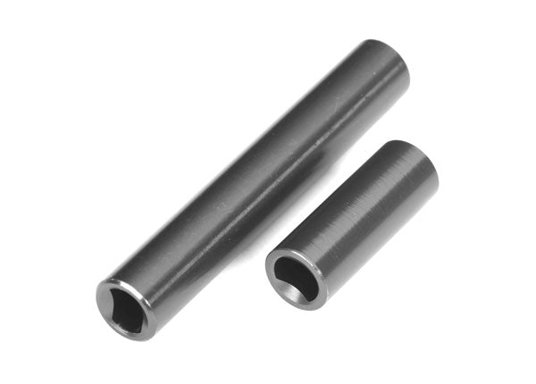 Traxxas TRX-4M Gray Aluminum Center Driveshafts (F&R) TRA9852-GRAY