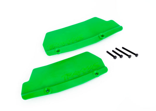 Traxxas Green Rear Mud Guards w/ Screws TRA9519G