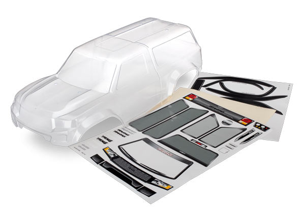 Traxxas TRX-4 Sport Clear Camper Body TRA8112