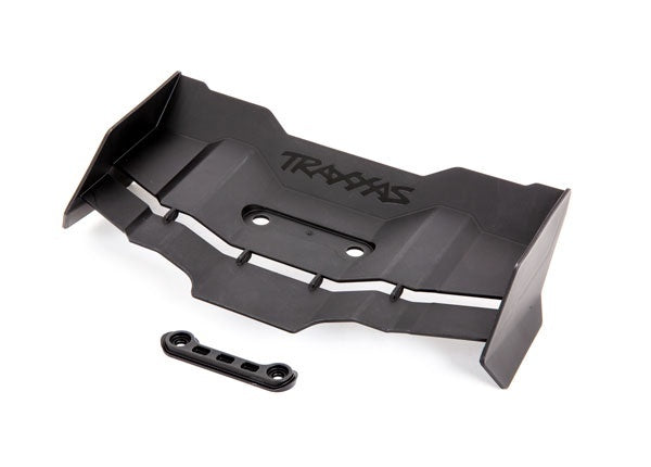 Traxxas Black Rear Wing w/ Hardware TRA9517