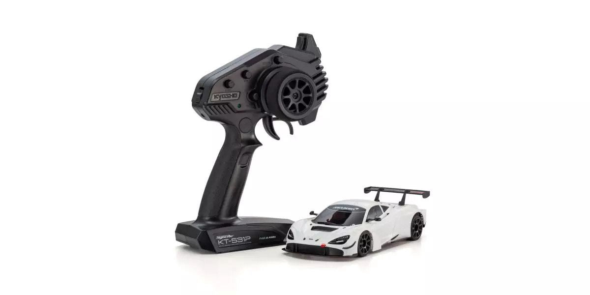 Kyosho Mini-Z Rwd MR-04 Readyset Mclaren 720S GT3 White 32364W KYO32364W