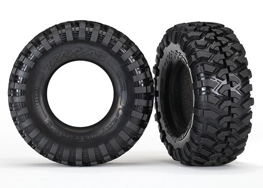 Traxxas 1.9" S1 Canyon Trail Tires & Foam Inserts (2) TRA8270