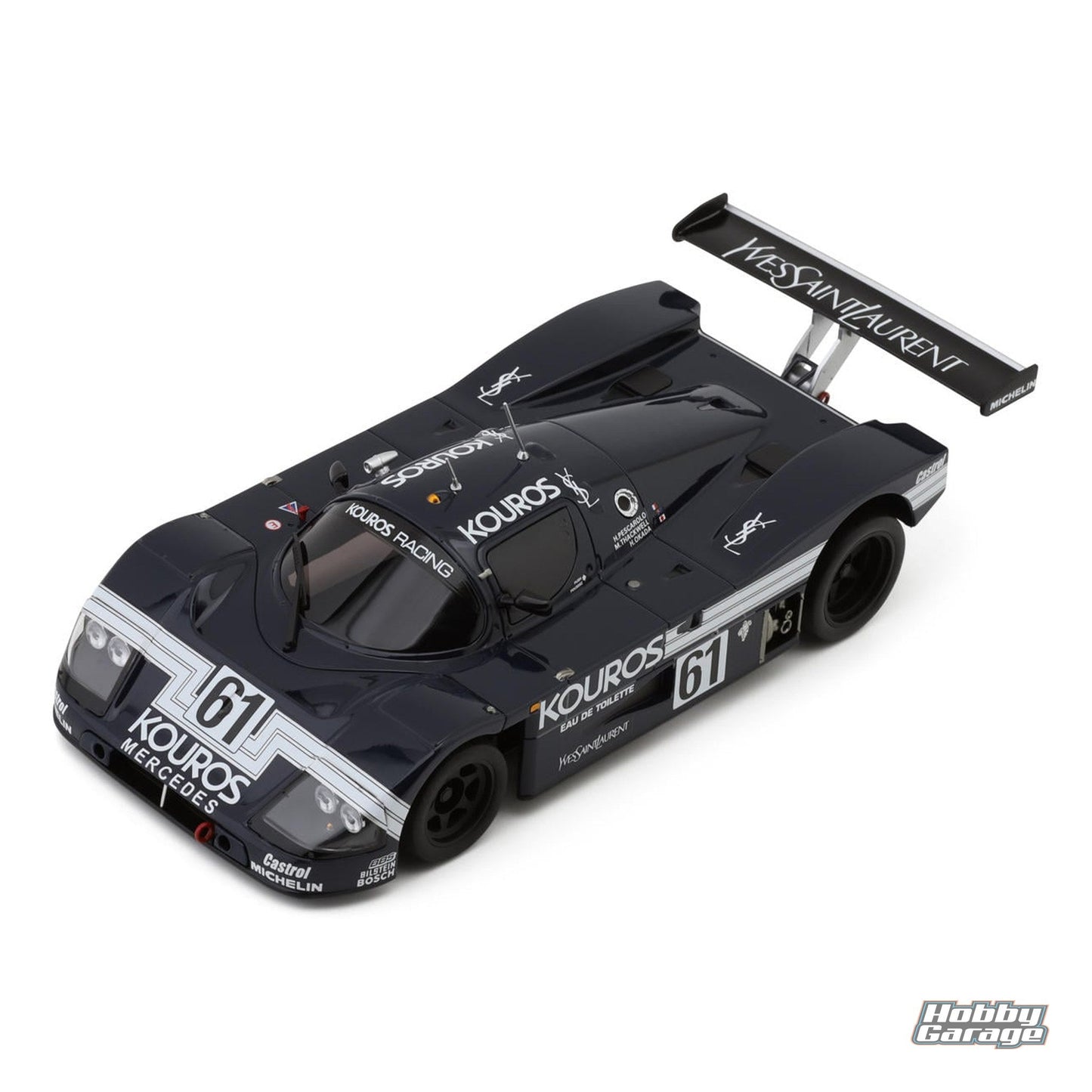 Kyosho MR-04 Mini-Z ASC Sauber Mercedes C9 1988 Pre-Painted Body (Dark Blue) KYOMZP345KR