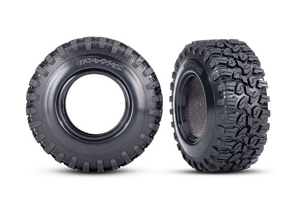 Traxxas 2.2" Canyon Rt Tires w/ Foam Inserts (2) TRA8871