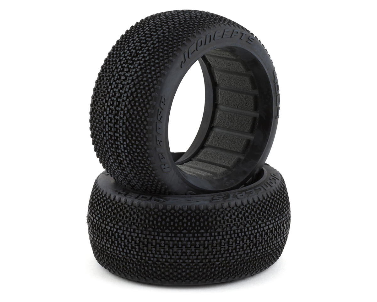 JConcepts Relapse 1/8th Buggy Tires W/foam Inserts (2) (Blue) JCO4034-01