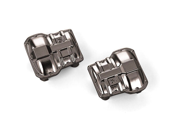 Traxxas Black Chrome Axle Covers (F&R) TRA9738-BLKCR