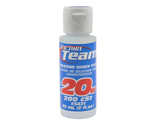 Team Associated Silicone Shock Fluid,20wt 2oz ASC5421