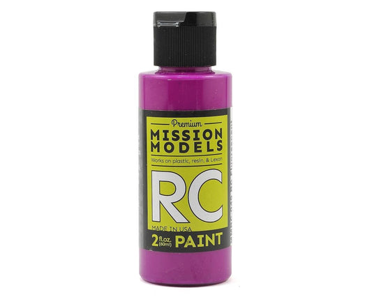 Mission Models RC Paint 2oz Bottle Fluorescent Racing Violet MIOMMRC-049