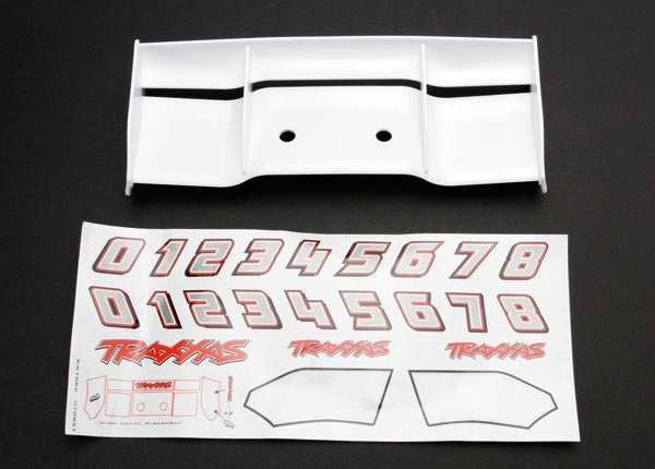Traxxas White Revo Wing TRA5412
