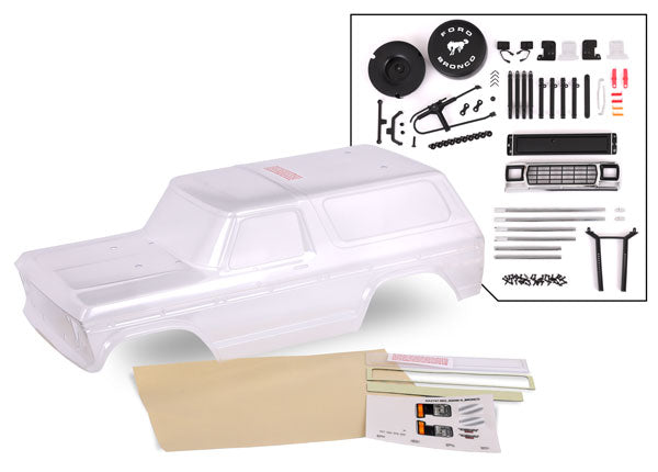 Traxxas 1979 TRX-4 Ford Bronco Clear Body TRA8010P