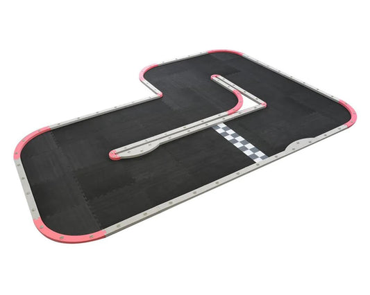 Rcp-tracks Mini-Z 50cm Wide-l Oblong Track (40pcs) (12.4x9.8ft) RRKSETR-C17440-01