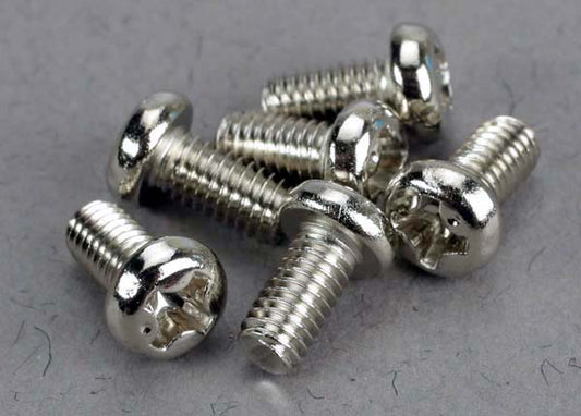 Traxxas Round-head Machine Screws 3x6mm (6) TRA2558