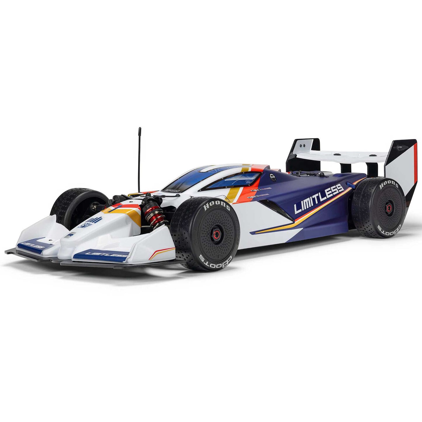 ARRMA 1/7 Limitless 8S Avc 4x4 RTR Brushless Street Speed, White/blue ARA7816T2