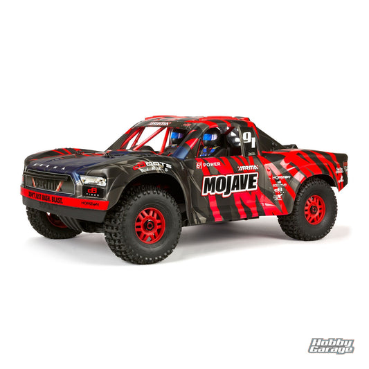 ARRMA MOJAVE 6S 4WD BLX 1/7 Desert Truck RTR Red/Black ARA7604V2T2