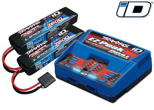 Traxxas Dual 2S Lipo Completer w/ Ez-peak Dual Charger TRA2991