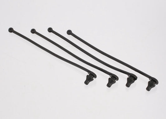 Traxxas Black Body Clip Retainers (4) TRA5750