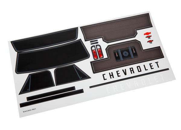 Traxxas C10 Drag Slash Decal Sheet TRA9413