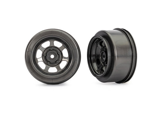 Traxxas Dirt Oval Gray Rear Wheels (2) TRA10472X