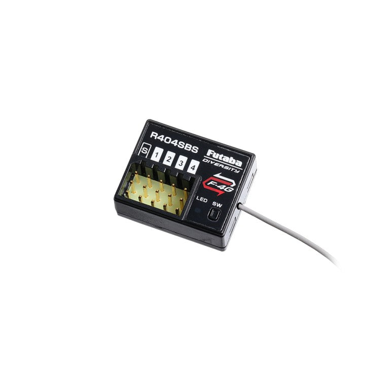 Futaba R404SBS F-4G T-fhss 4-channel 2.4ghz Telemetry Receiver FUT01102364-1