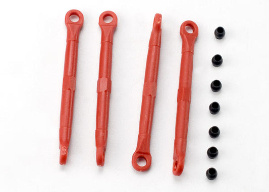 Traxxas Red Composite Toe Link Set w/ Hollow Balls (8) TRA7038