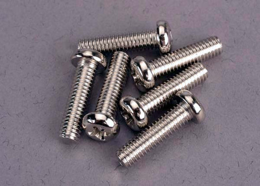 Traxxas Round-head Machine Screws 4x15mm (6) TRA2573
