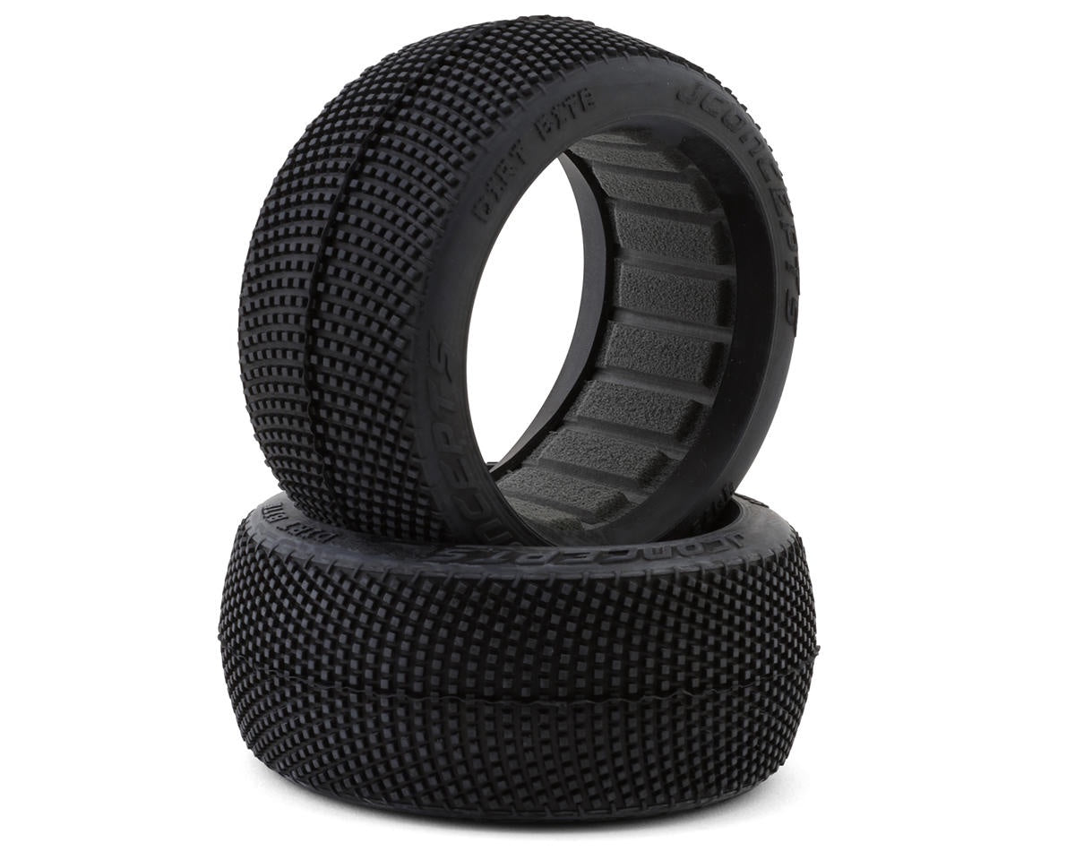 JConcepts Dirt Bite 1/8 Off-road Buggy Tires (2) (Green) JCO4073-02
