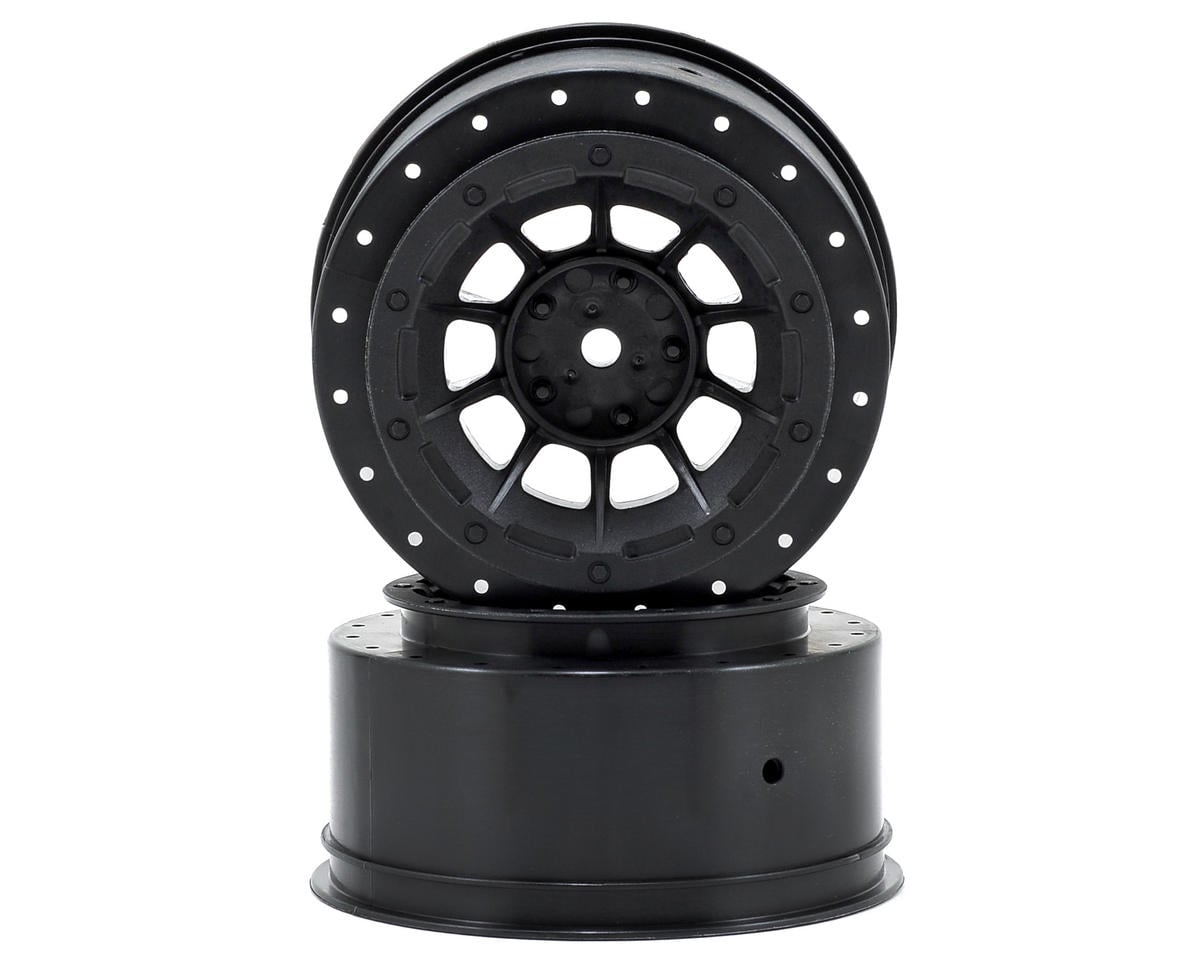 JConcepts 12mm Hex Hazard Short Course Wheels (Black) (2) (Slash) JCO3351B