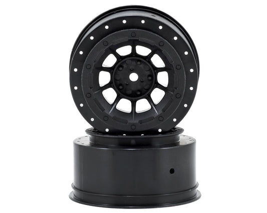 JConcepts 12mm Hex Hazard Short Course Wheels (Black) (2) (Slash) JCO3351B
