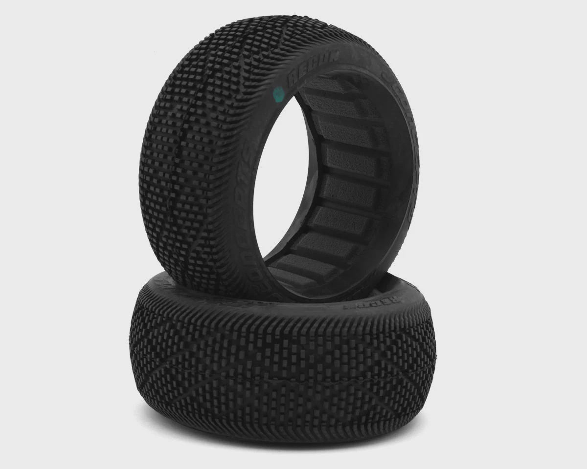 JConcepts Recon 1/8 Off-road Buggy Tires (2) (Green) JCO4010-02