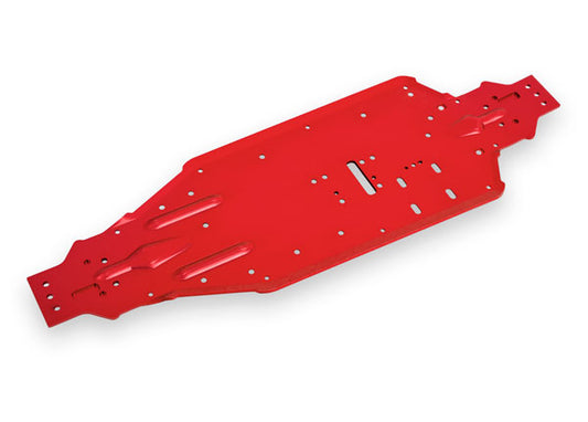 Traxxas Red Aluminum Sledge Chassis TRA9522R