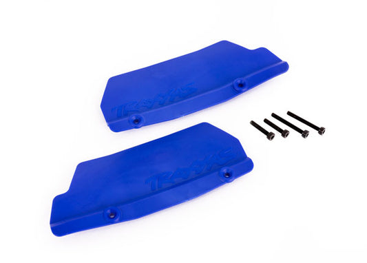 Traxxas Blue Rear Mud Guards w/ Screws TRA9519X