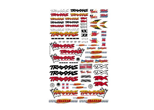 Traxxas Team Traxxas Racing Decal Set TRA9950