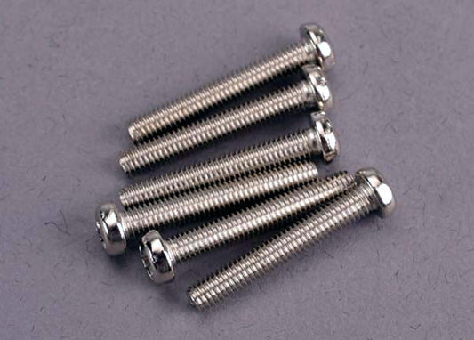 Traxxas Round-head Machine Screws 3x20mm (6) TRA2566