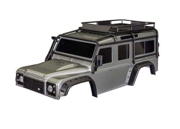 Traxxas TRX-4 Land Rover Defender Clipless Silver Body TRA8050-SLVR