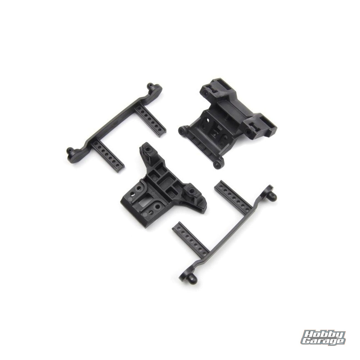 BlackZon Front & Rear Shock Tower Set with Body posts BZN540425