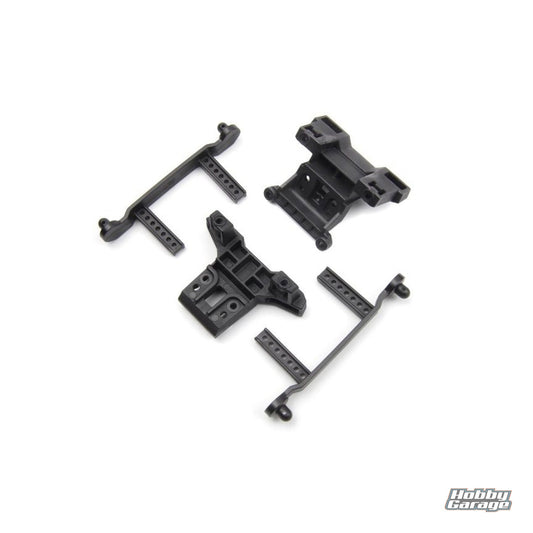 BlackZon Front & Rear Shock Tower Set with Body posts BZN540425