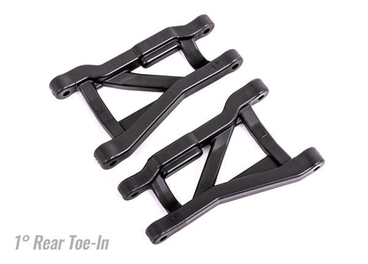 Traxxas Black Rear HD Suspension Arms 1-degree Toe Angle (2) TRA9431