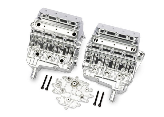 Traxxas Funco Pro Scale Replica Satin Chrome Engine Block TRA10981-SATIN