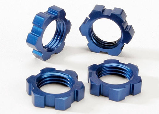 Traxxas 17mm Red Aluminum Splined Wheel Hubs & Nuts (4) TRA5353R
