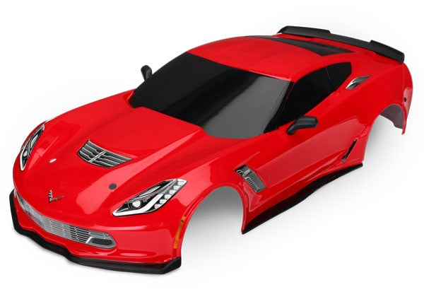 Traxxas 4-tec 2.0 Chevrolet Corvette Z06 Red Body TRA8386R