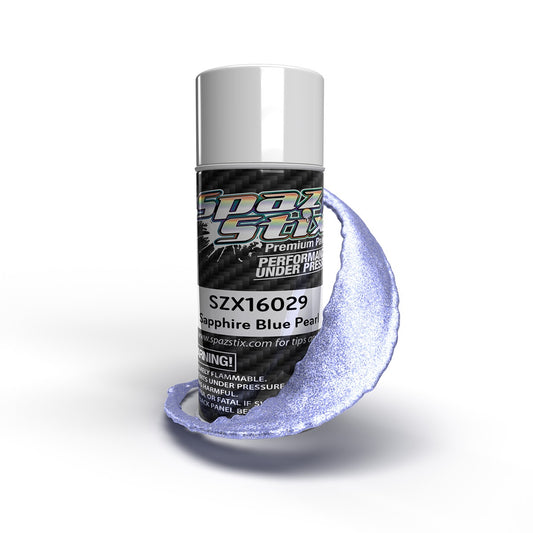 Spaz Stix Sapphire Blue Pearl Aerosol Paint SZX16029