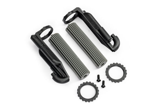 Traxxas Gray Rear Shock Reservoirs (2) TRA10967-GRAY