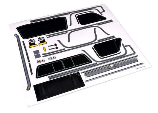 Traxxas TRX-4 1979 Chevrolet K10 Decal Sheets TRA9299