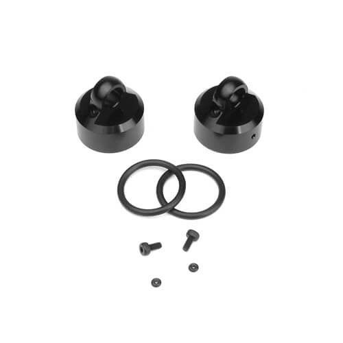 Tekno RC Aluminum Shock Caps (2) (Emulsion/Vented/Non-Vented) TKR8702