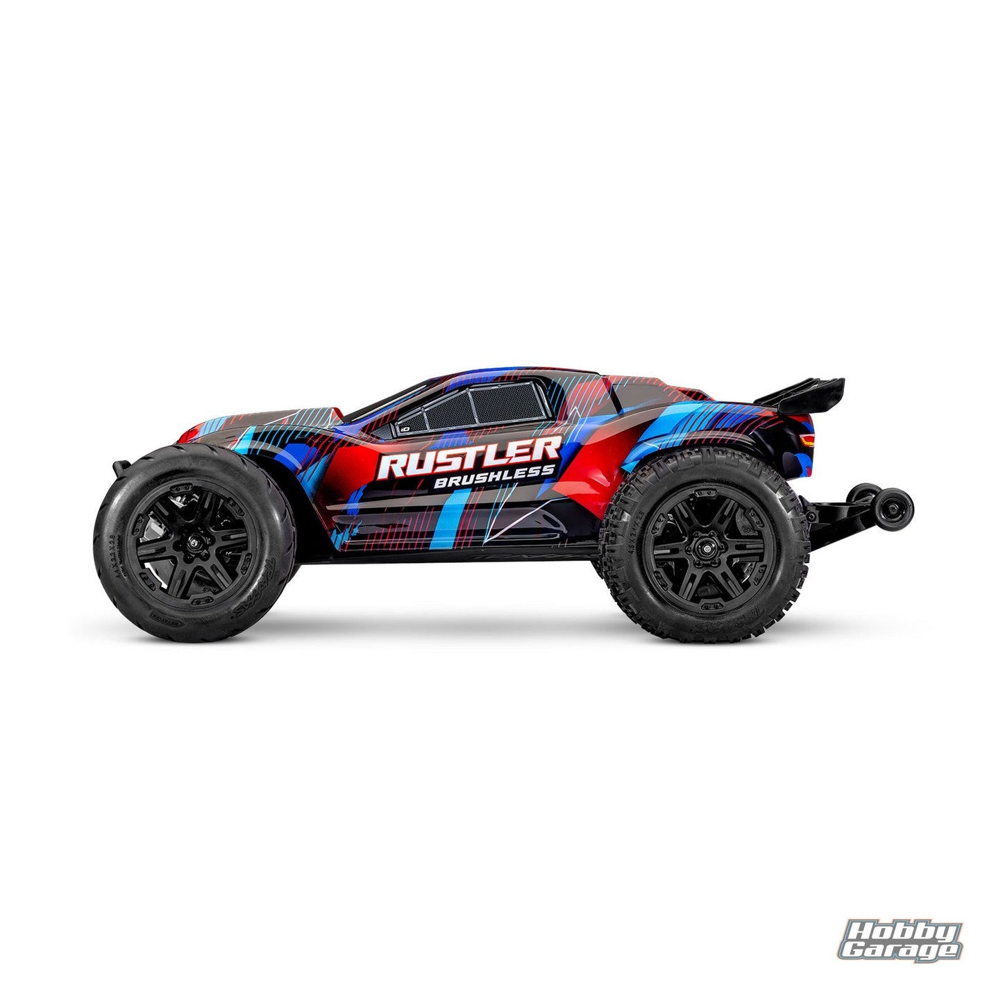 Traxxas Rustler 2WD Brushless TRA37454-4-RED